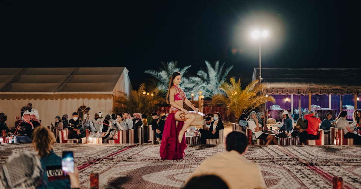 Animation danse orientale evenement — agence de spectacles Maroc