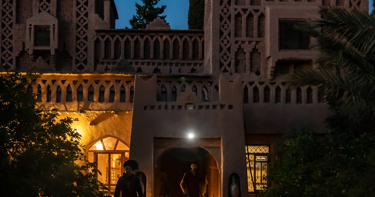 Riad Maroc lanterns evenement — agence artistique cadre prestige